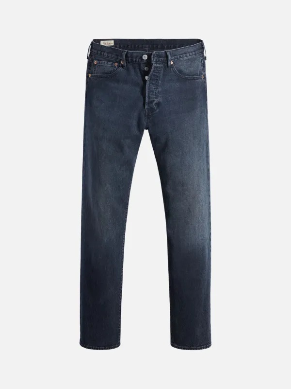 501 Original Fit Jeans - Blue Black Stretch sold by Plenty