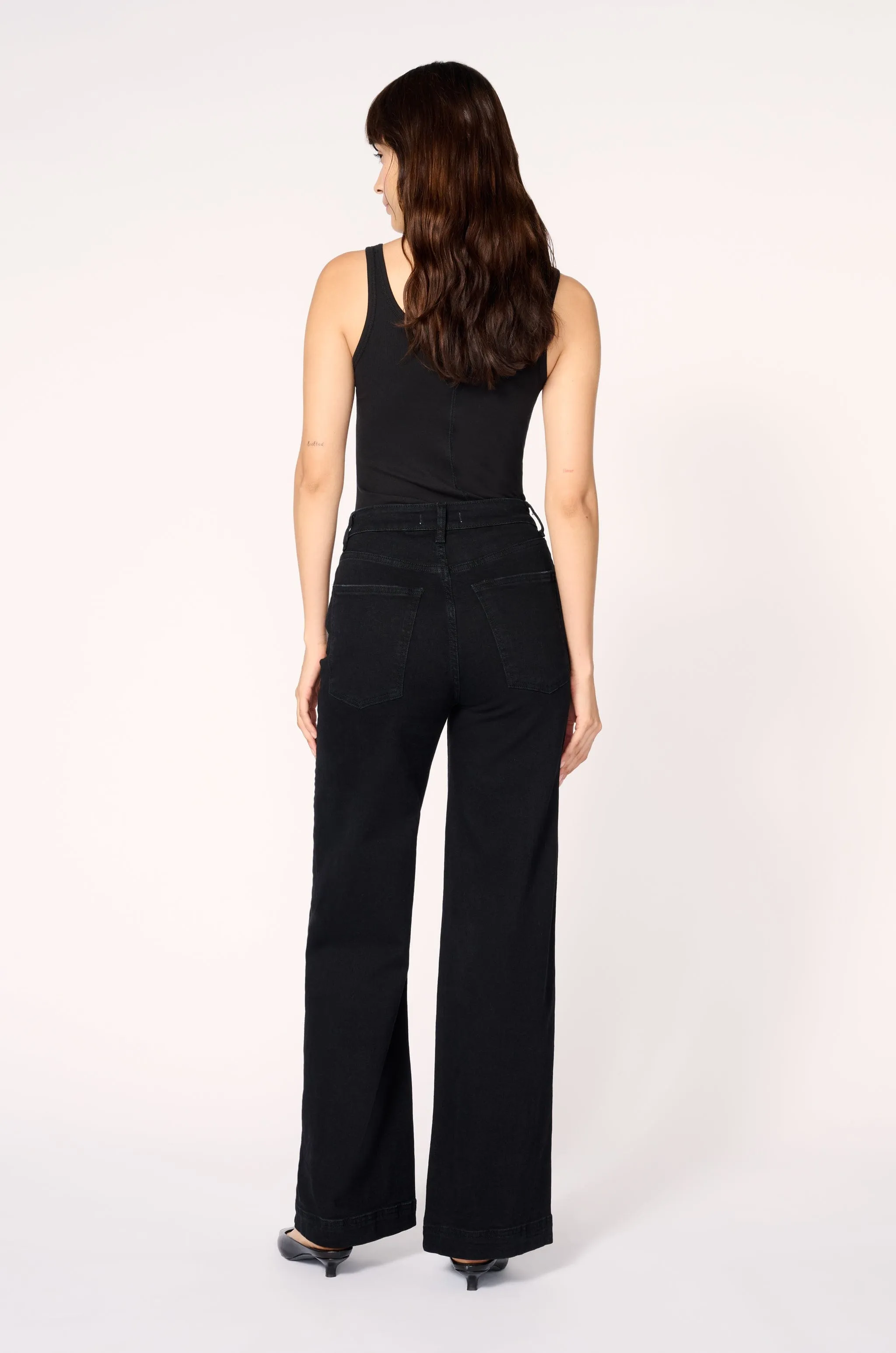 NCE Relaxed Wide Leg Jeans - Inkwell sold by Plenty product image thumbnail 3