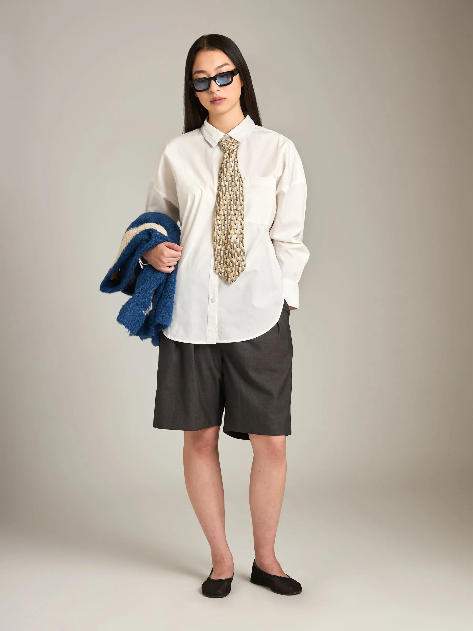 Emily Oversized Button Up Shirt sold by Plenty