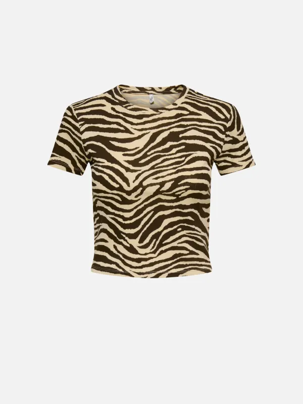 Elina Short Sleeve Top made by Only