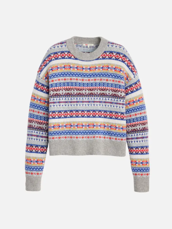 Ines Fair Isle Sweater made by Levi's