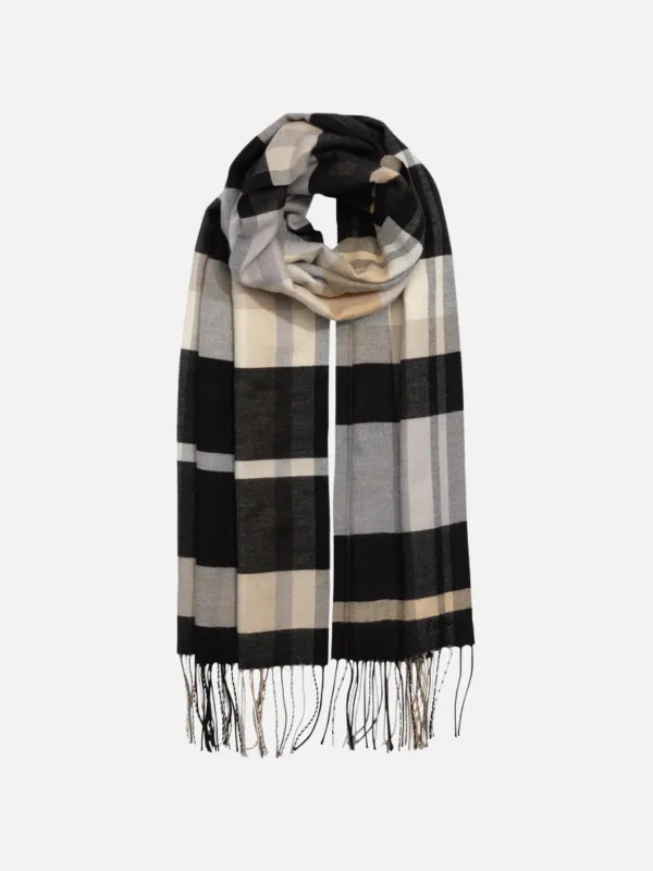 Central Park Plaid Scarf made by Echo