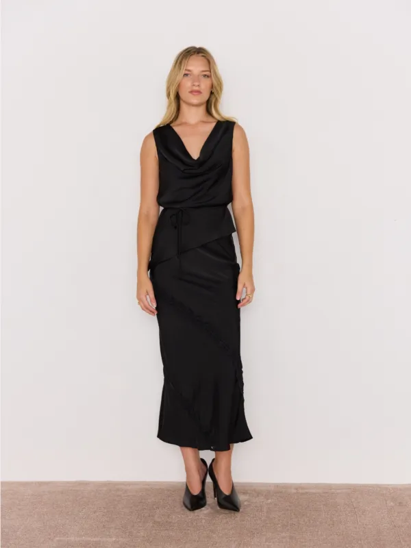 Momento Cowl Neck Top sold by Plenty