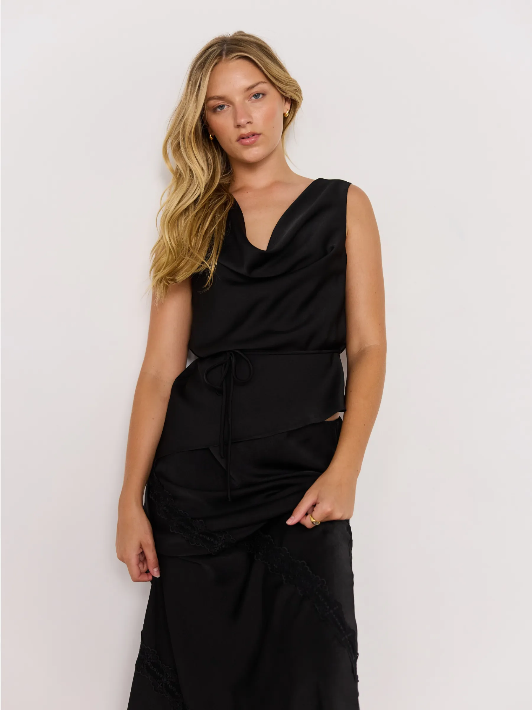 Momento Cowl Neck Top sold by Plenty product image thumbnail 2