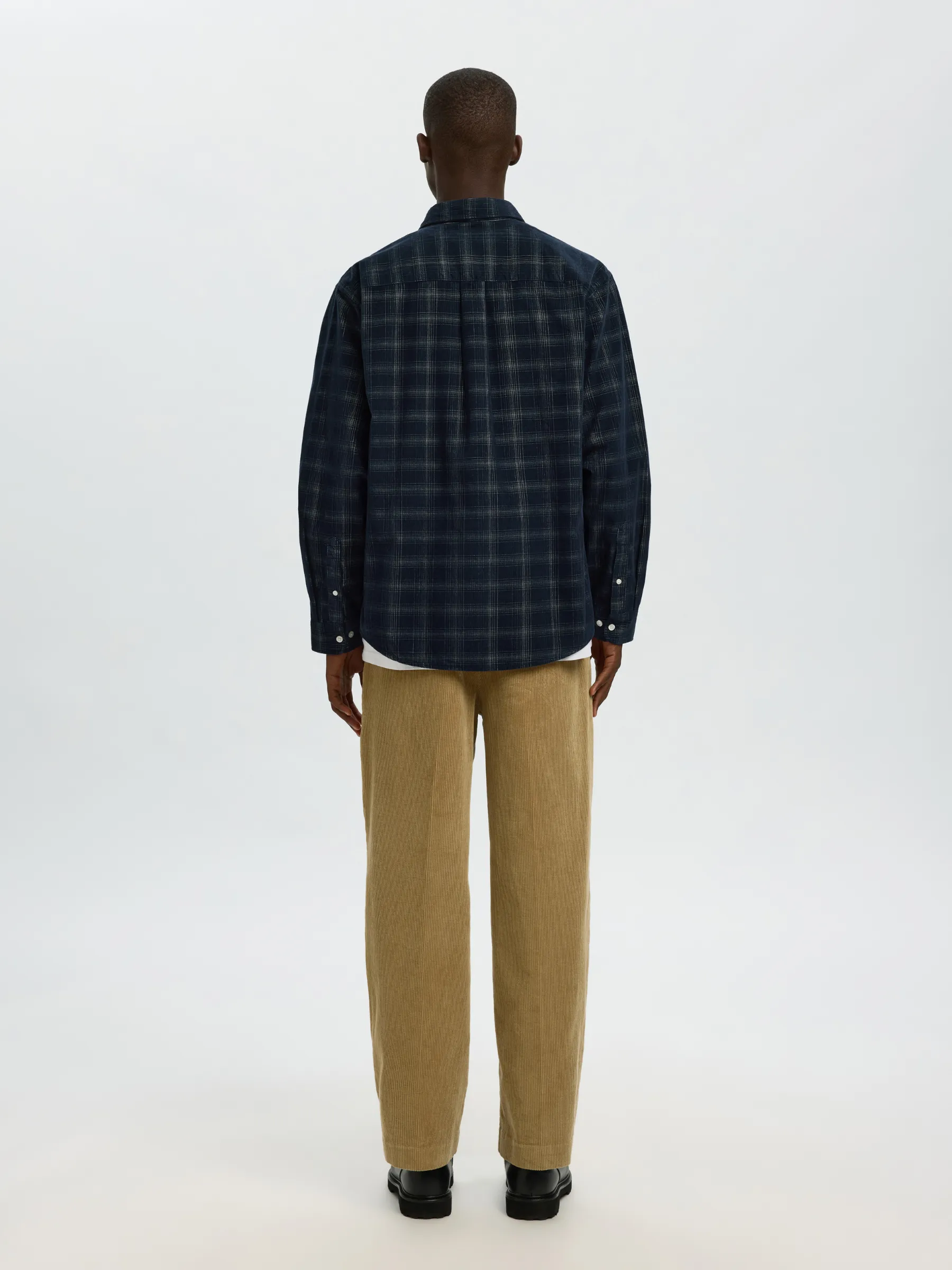 Cord Checked Longsleeve Shirt sold by Plenty product image thumbnail 3