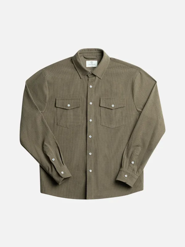 Textured Overshirt sold by Plenty
