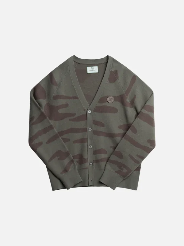 Camo Cardigan sold by Plenty