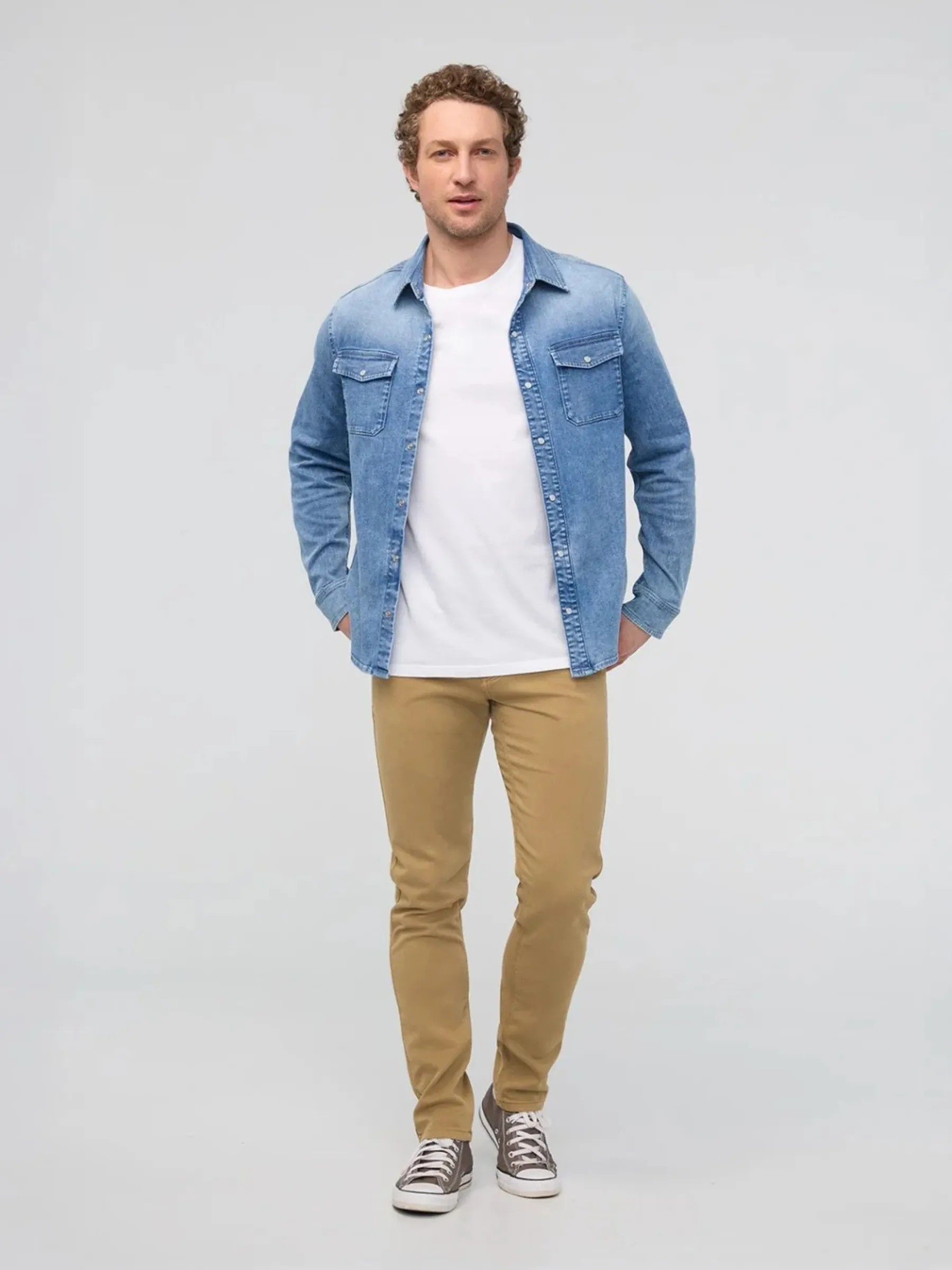 No Sweat Slim Pant - Camel sold by Plenty