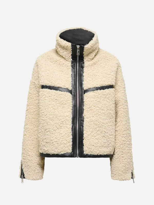 Patti Teddy Short Jacket sold by Plenty