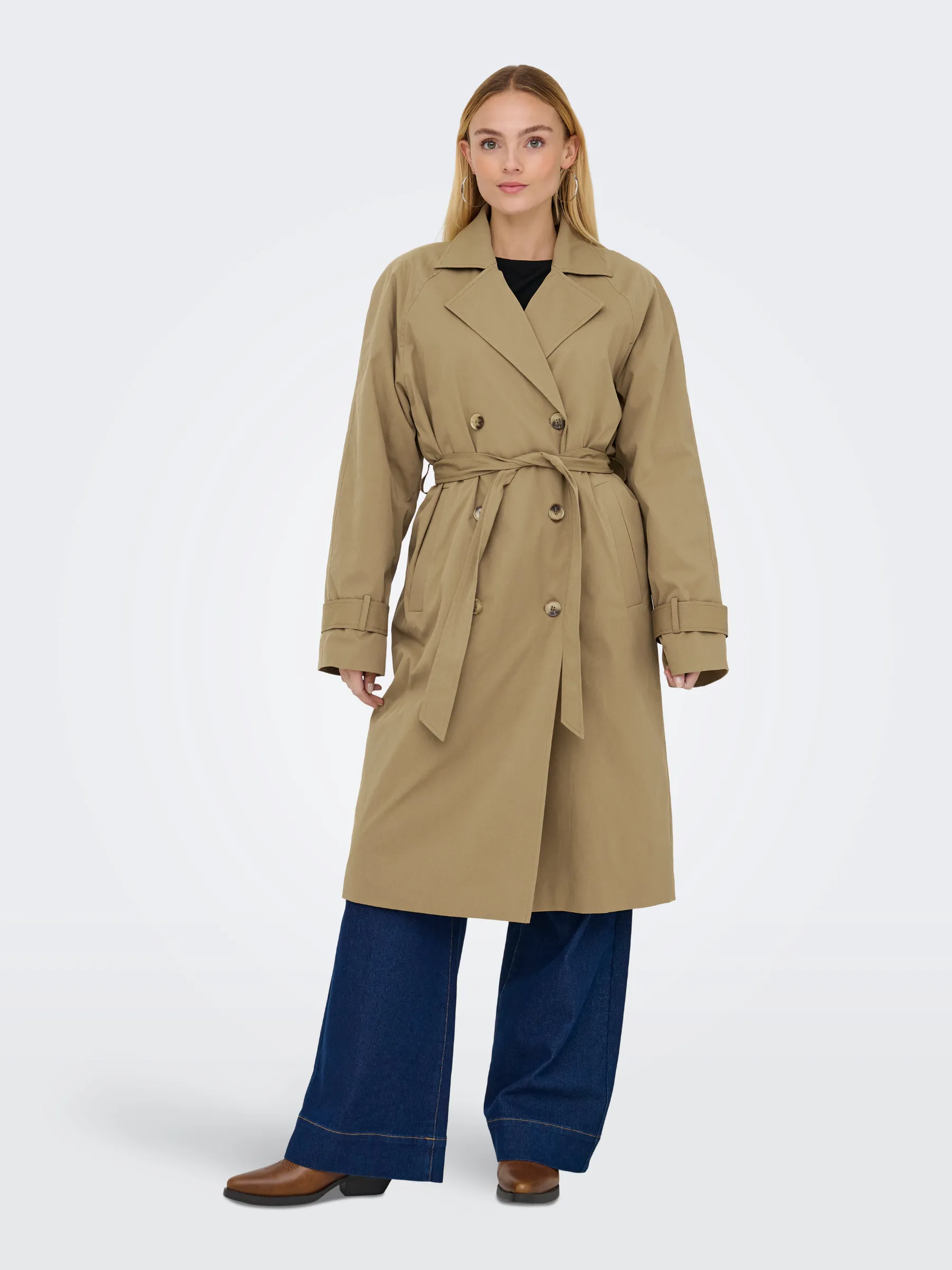 Orchid Long Trench Coat sold by Plenty product image thumbnail 3