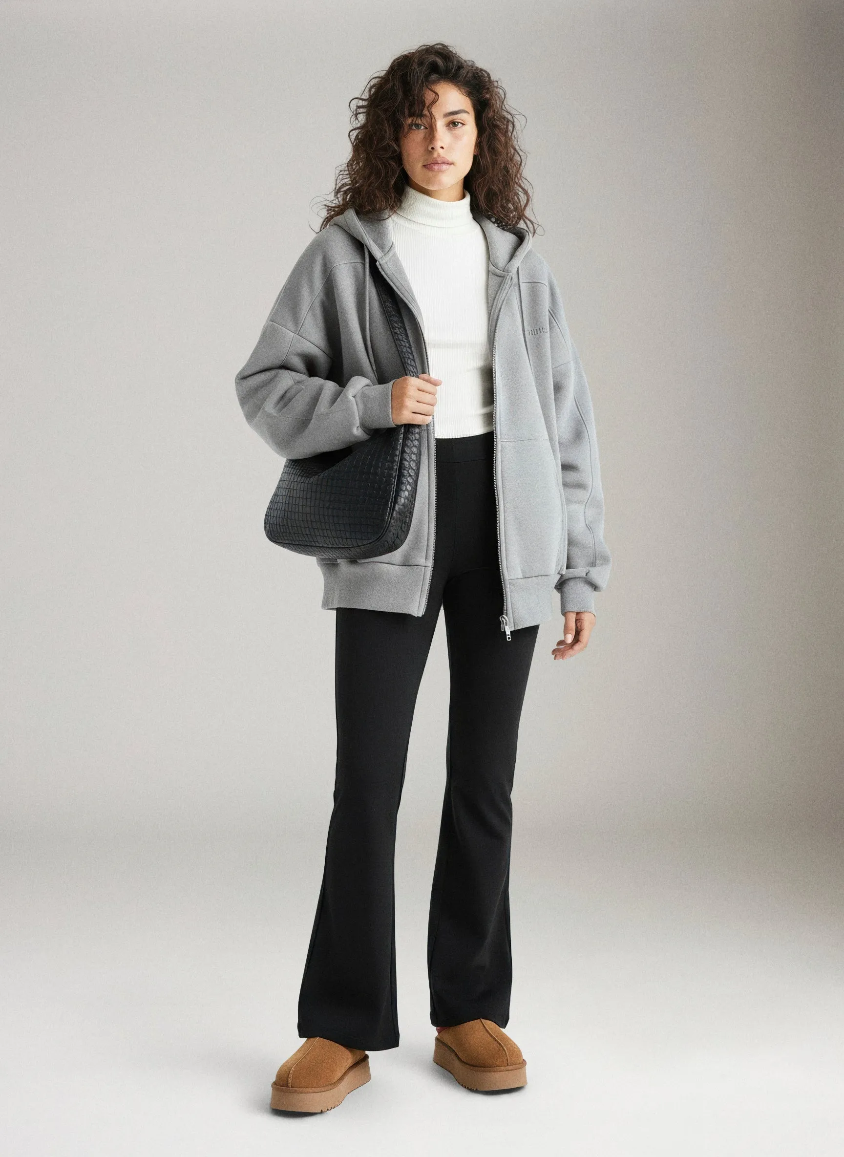 Ida Everyday Fleece Flare Sweatpant sold by Plenty