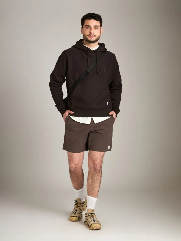 Midweight Brush Fleece Pullover Hoodie sold by Plenty