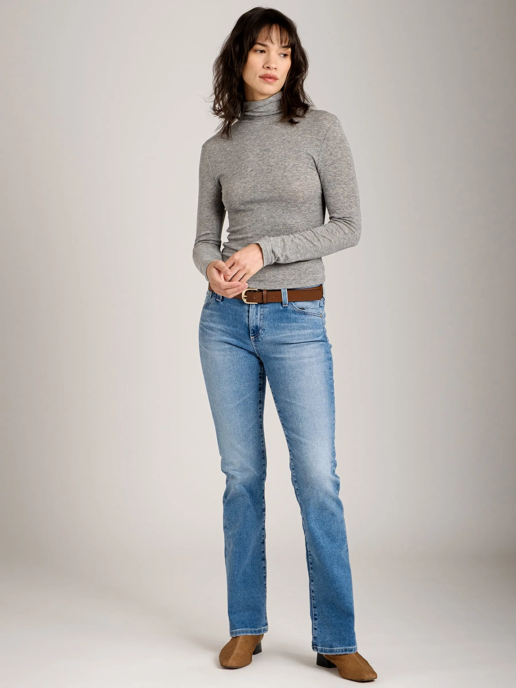 Rosa Sheer Longsleeve Turtleneck sold by Plenty