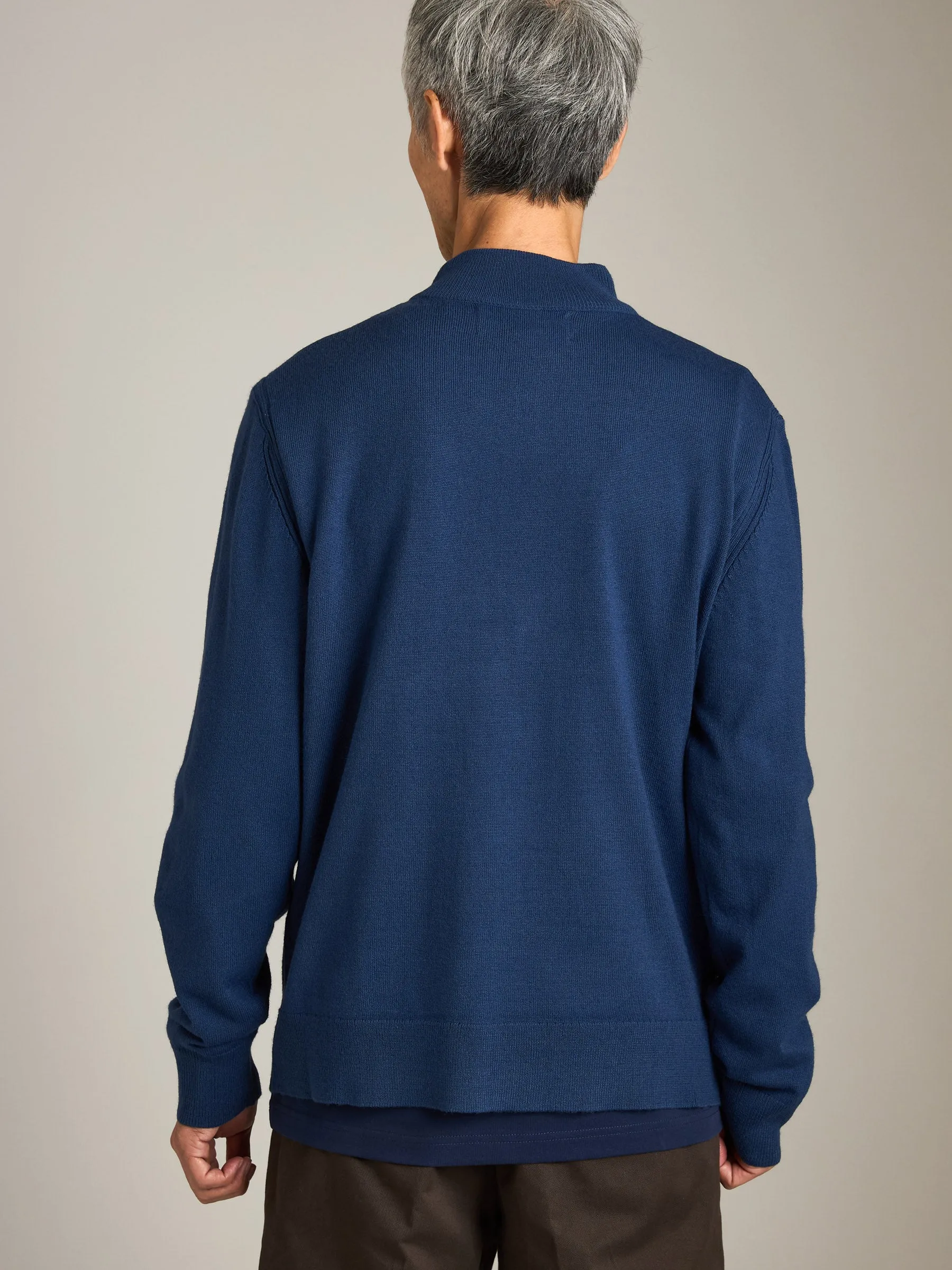 Jersey Stitch Quarter Zip Sweater sold by Plenty product image thumbnail 3