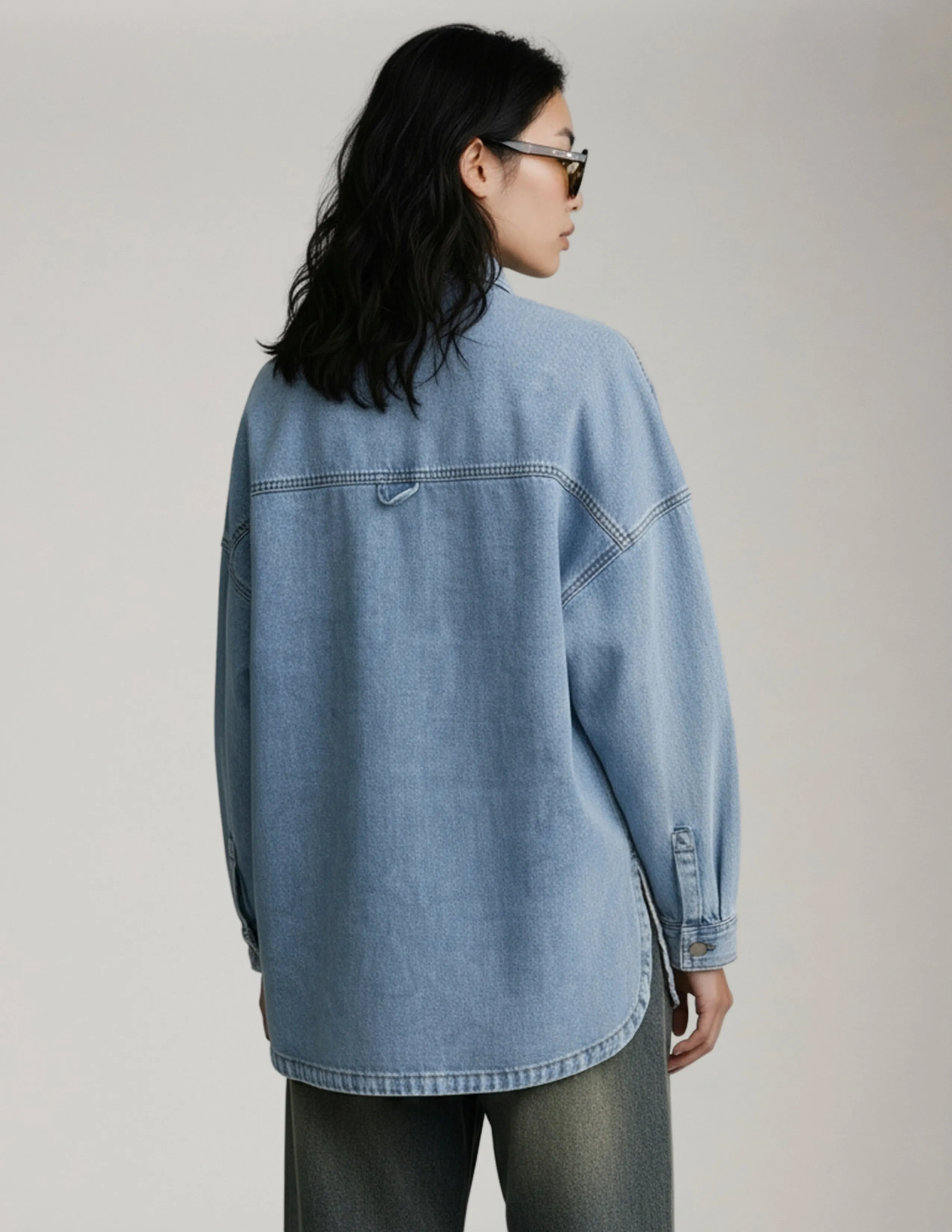 Alex Denim Shirt sold by Plenty product image thumbnail 3