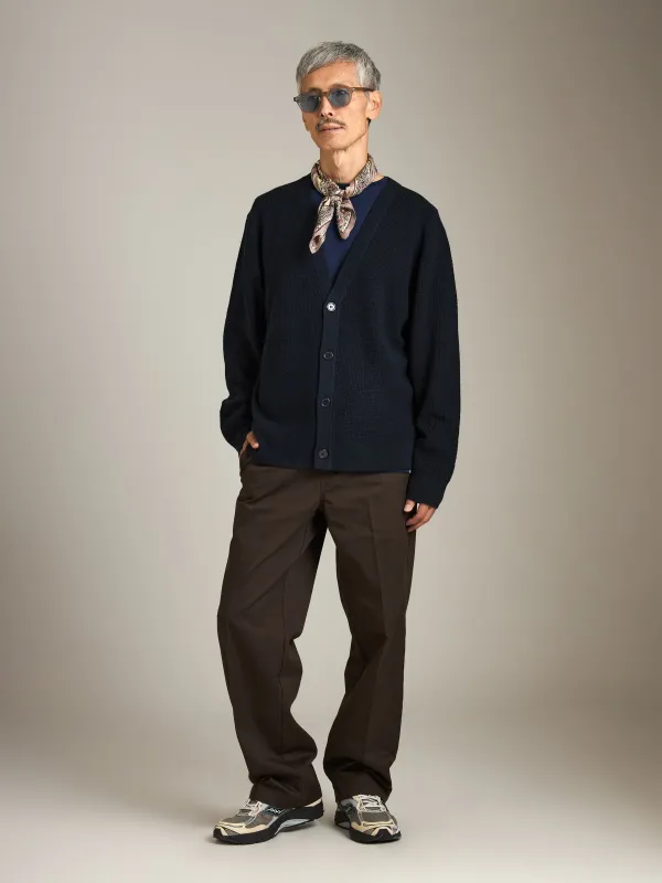 Waffle Classic Cardigan Sweater sold by Plenty