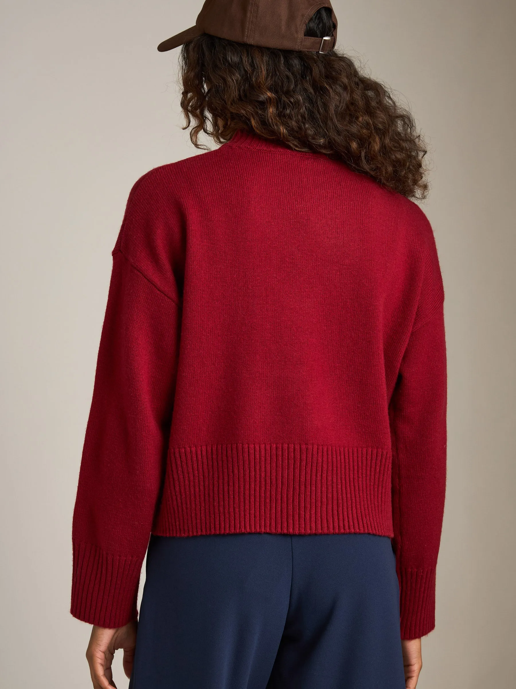 Eisha Cashmere Blend Easy Pullover Sweater sold by Plenty product image thumbnail 3