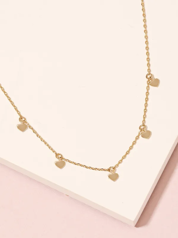 Mini Heart Necklace sold by Plenty