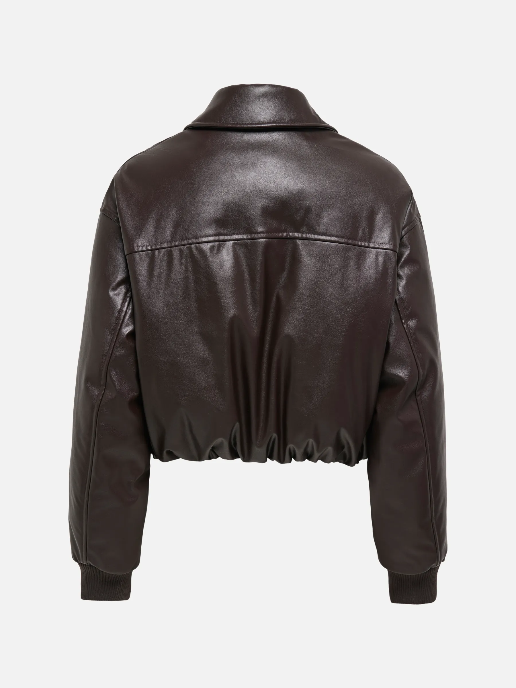 Marie Faux Leather Puffer Jacket sold by Plenty product image thumbnail 2