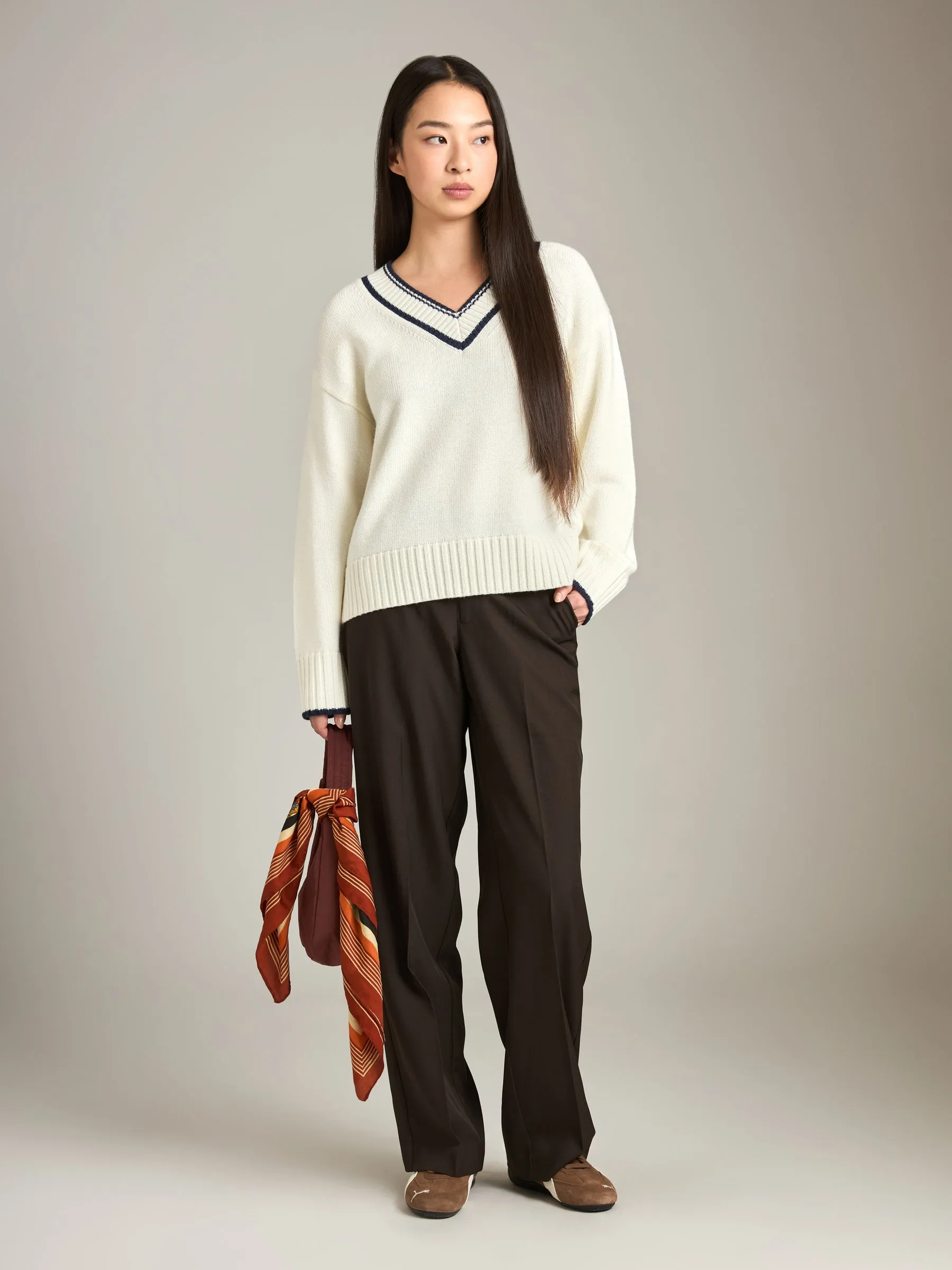 Paxton V-Neck Pullover Sweater sold by Plenty product image thumbnail 4