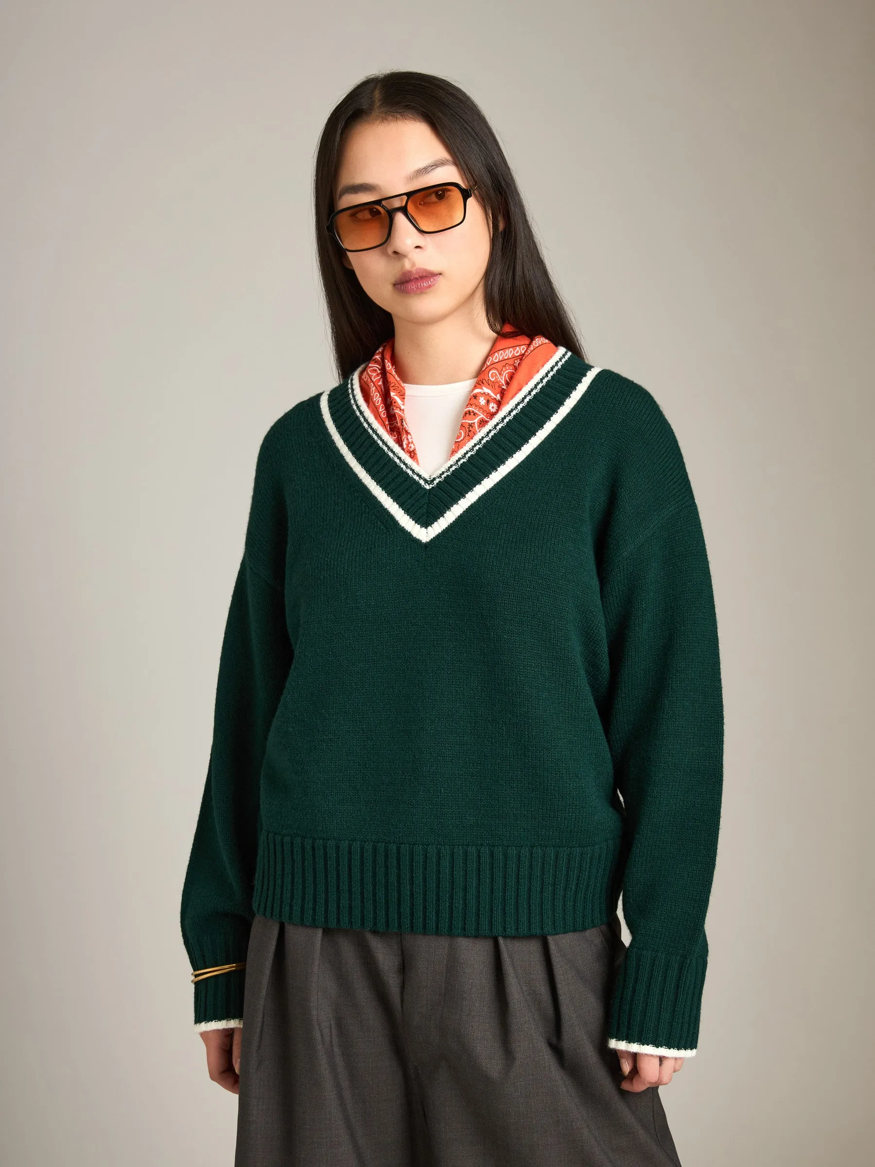 Paxton V-Neck Pullover Sweater sold by Plenty product image thumbnail 2