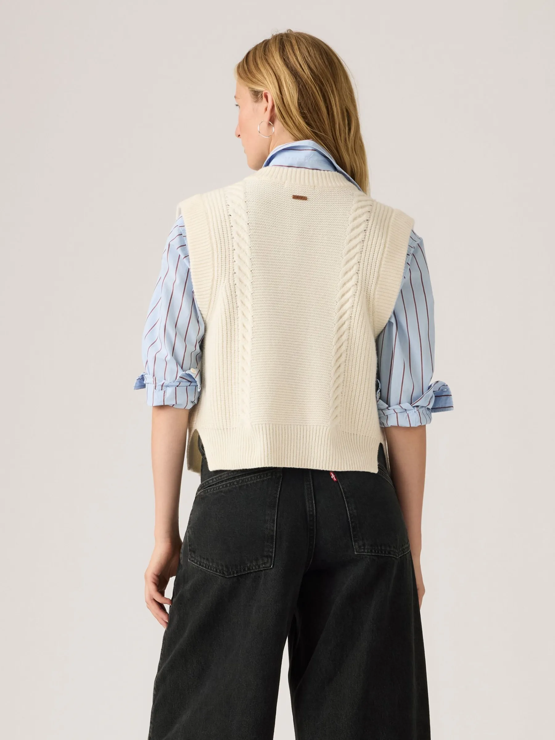 Ines Cable Sweater Vest sold by Plenty product image thumbnail 2