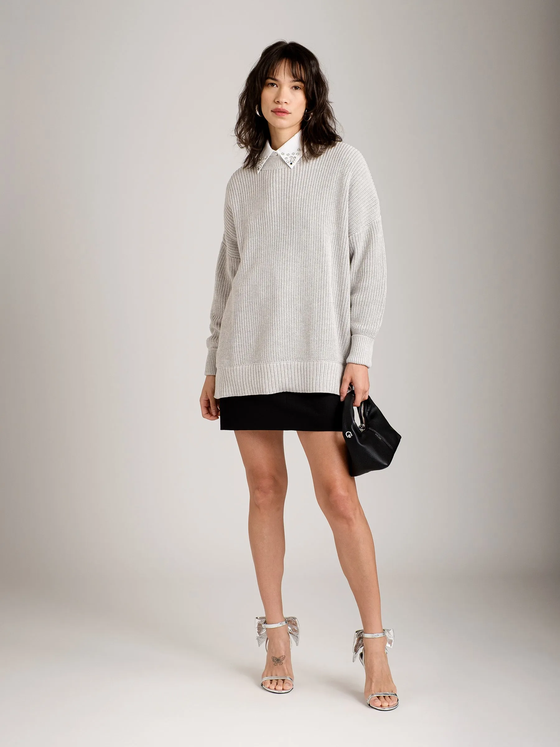 Lora Oversized Pullover Tunic Sweater sold by Plenty product image thumbnail 4