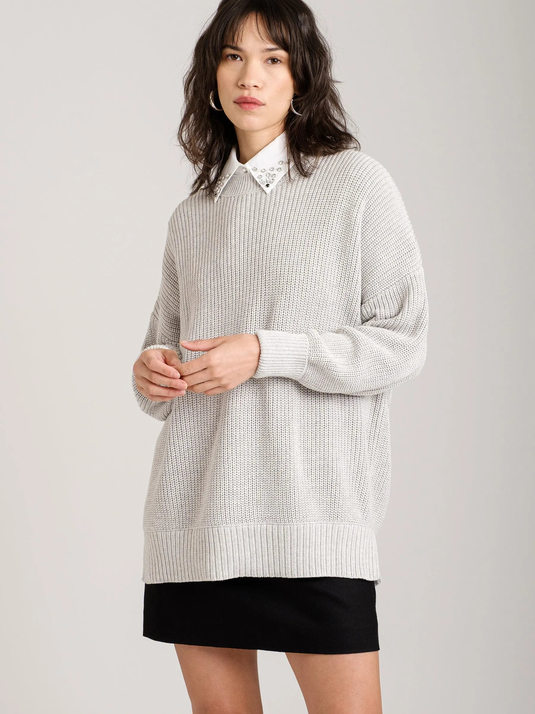 Lora Oversized Pullover Tunic Sweater sold by Plenty product image thumbnail 5