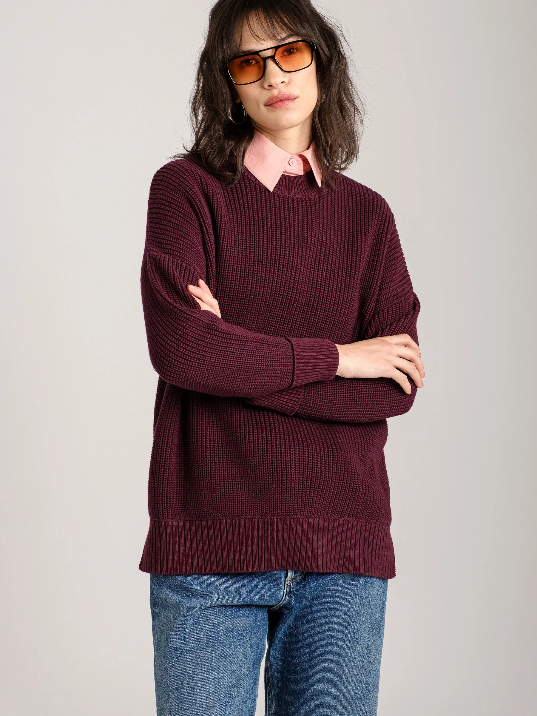 Lora Oversized Pullover Tunic Sweater sold by Plenty product image thumbnail 2