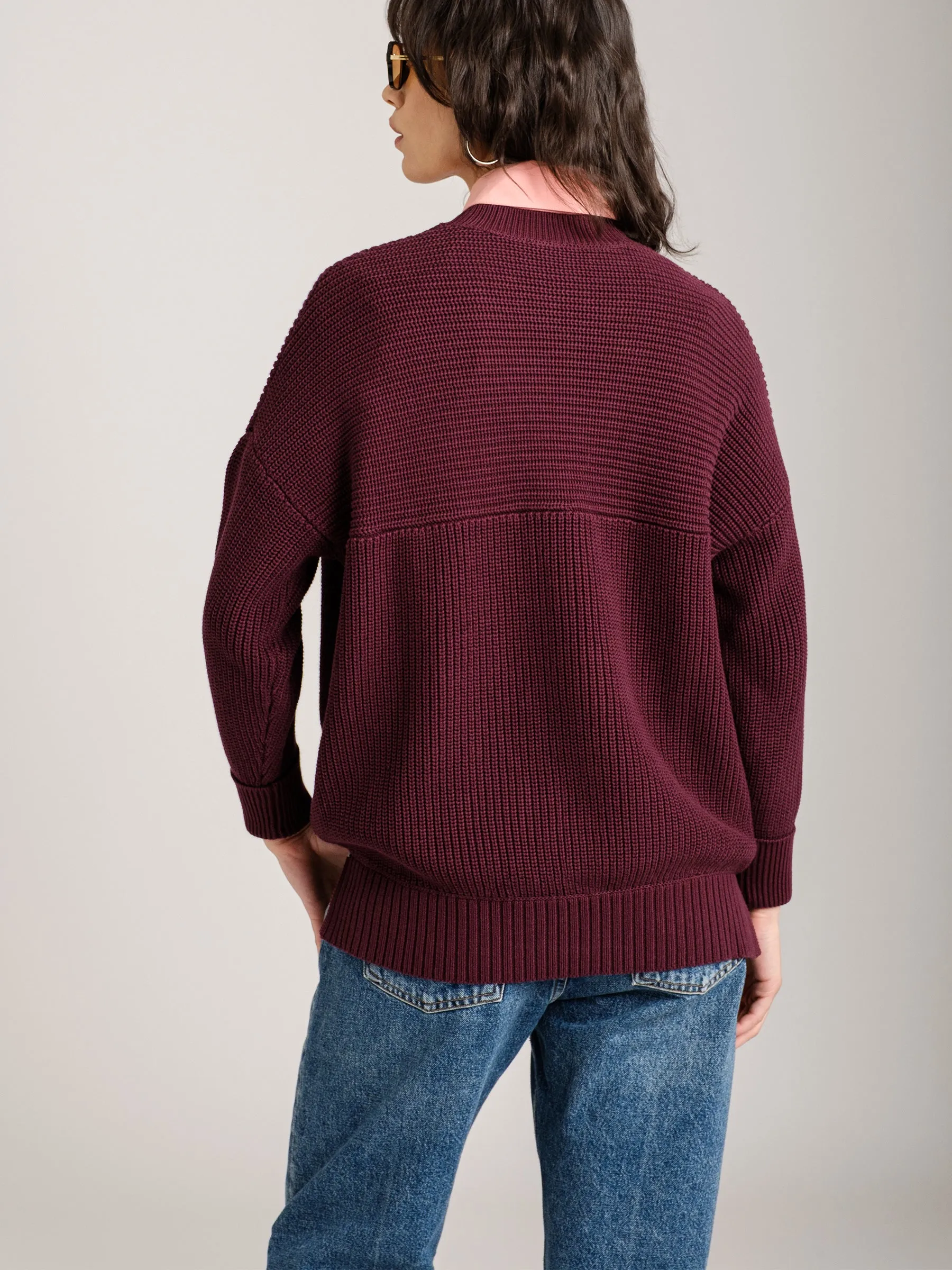 Lora Oversized Pullover Tunic Sweater sold by Plenty product image thumbnail 3