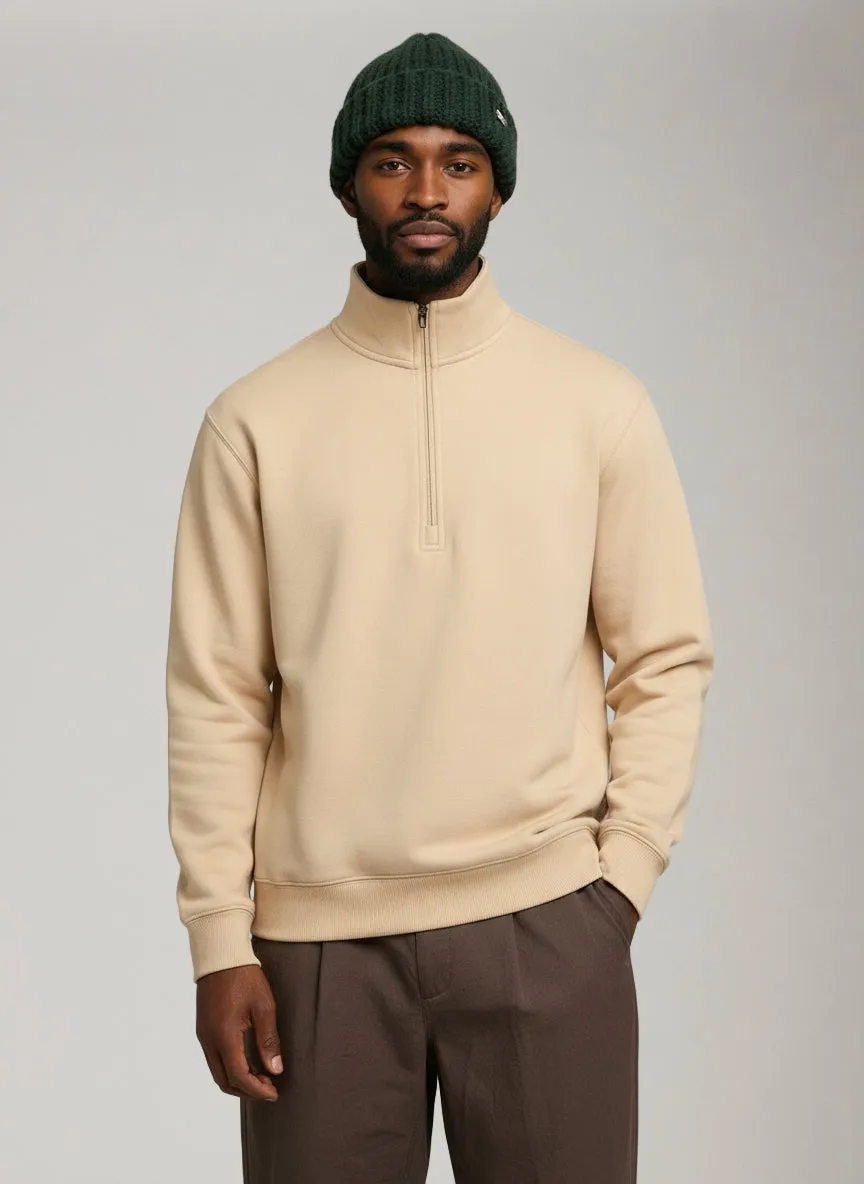 Midweight Fleece Half-Zip Pullover sold by Plenty product image thumbnail 2