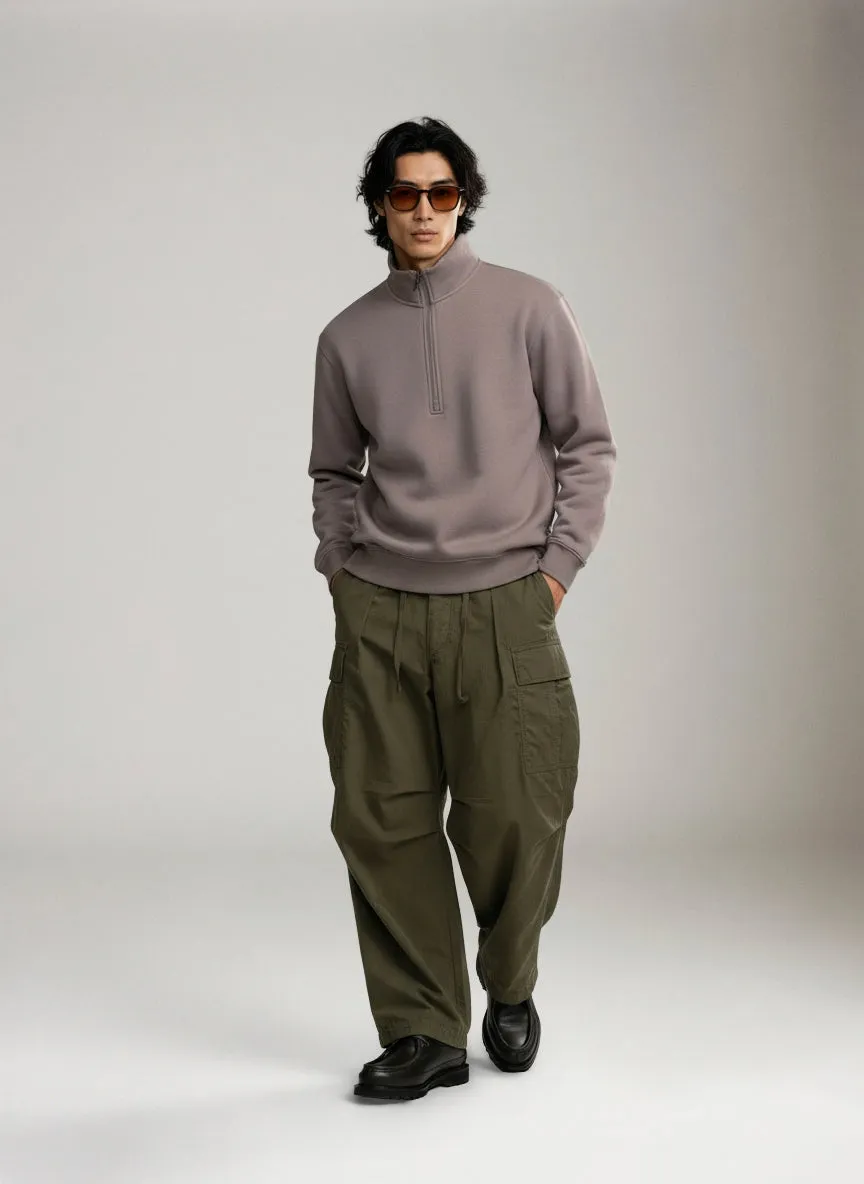 Midweight Fleece Half-Zip Pullover sold by Plenty product image thumbnail 5