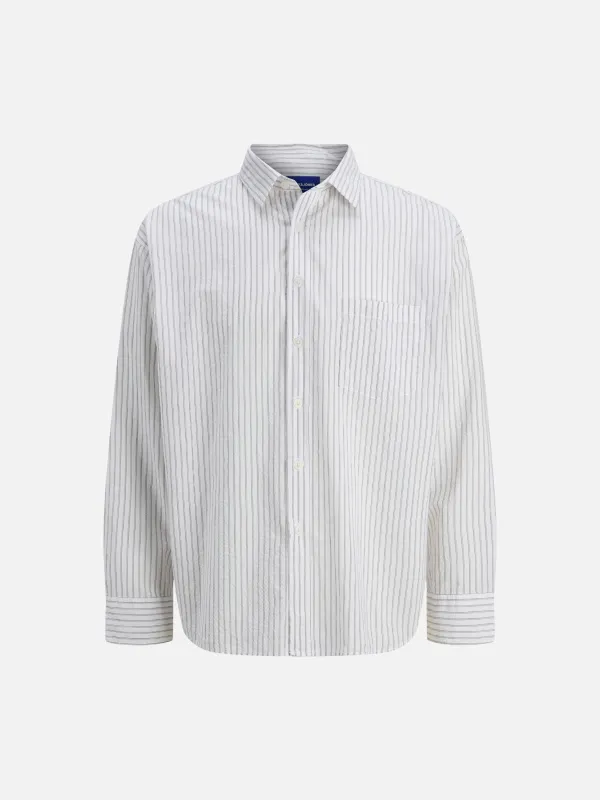 Cambridge Seersucker Longsleeve Shirt sold by Plenty