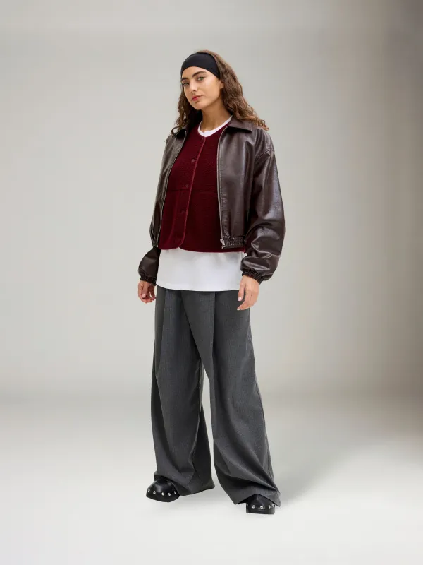 Vera Teddy Vest sold by Plenty