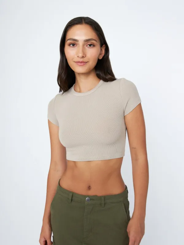 Knit Rib Top sold by Plenty