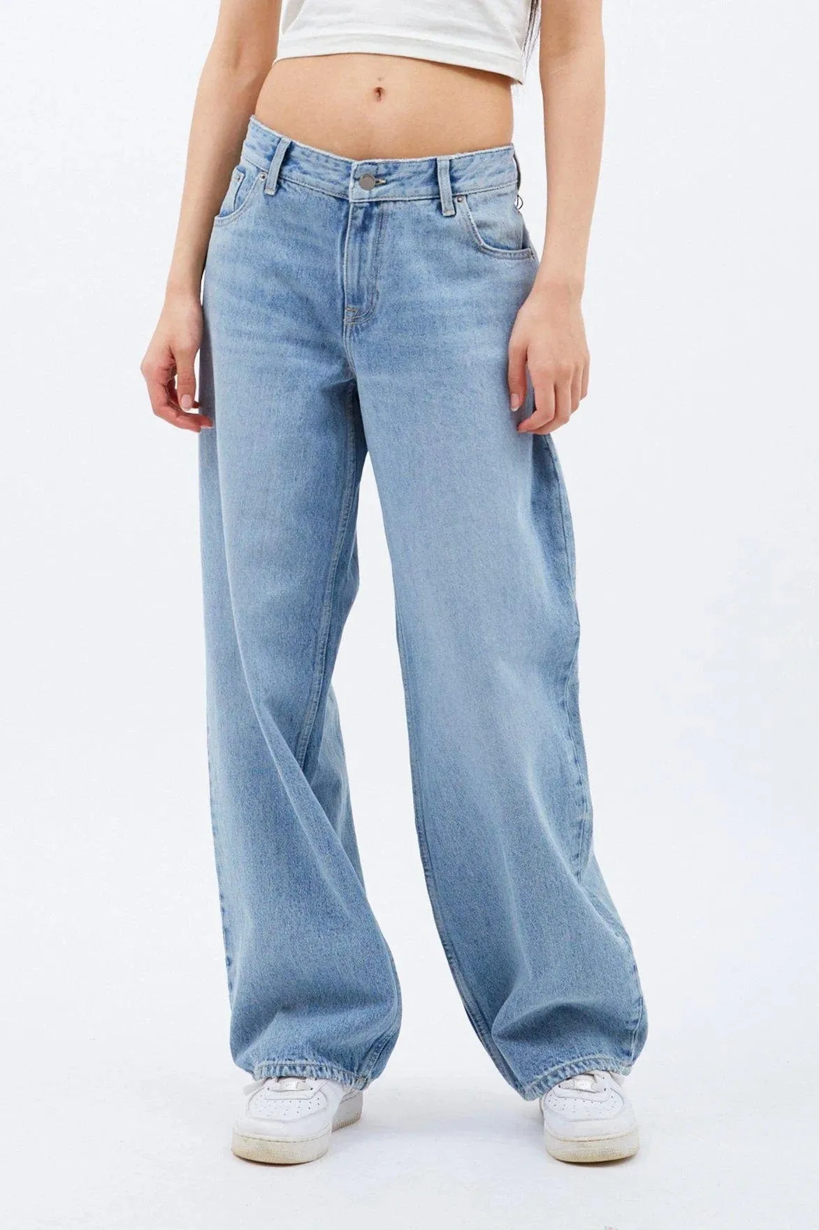 Hill Low Rise Wide Straight sold by Plenty