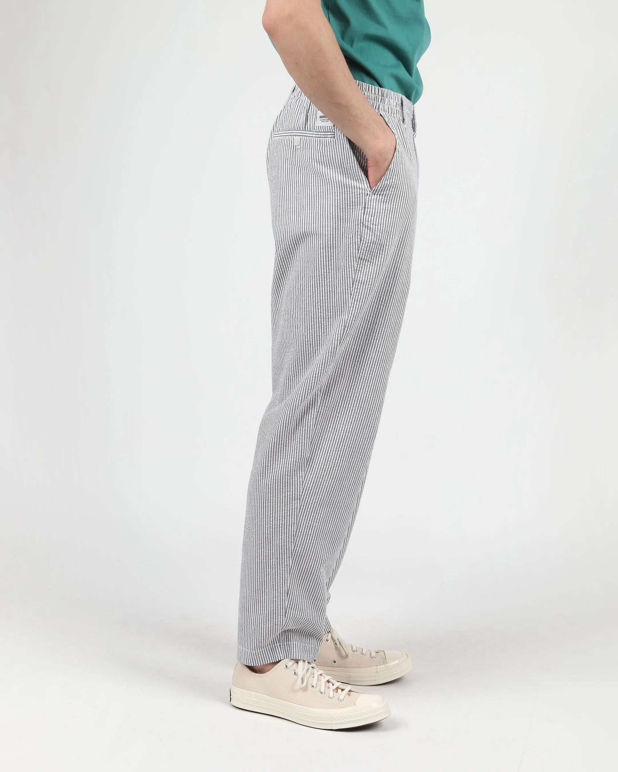 Grover Seersucker Elasticated Wide Leg Pants sold by Plenty product image thumbnail 2