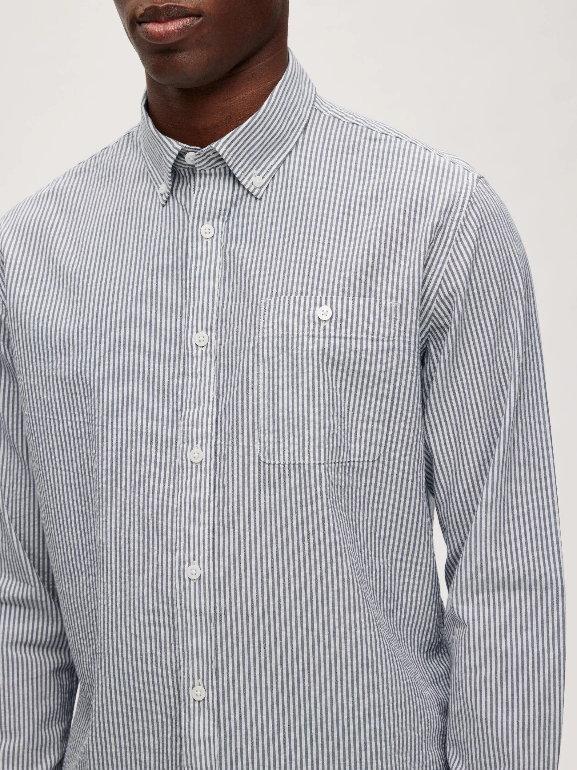 Greil Seersucker Shirt sold by Plenty product image thumbnail 2