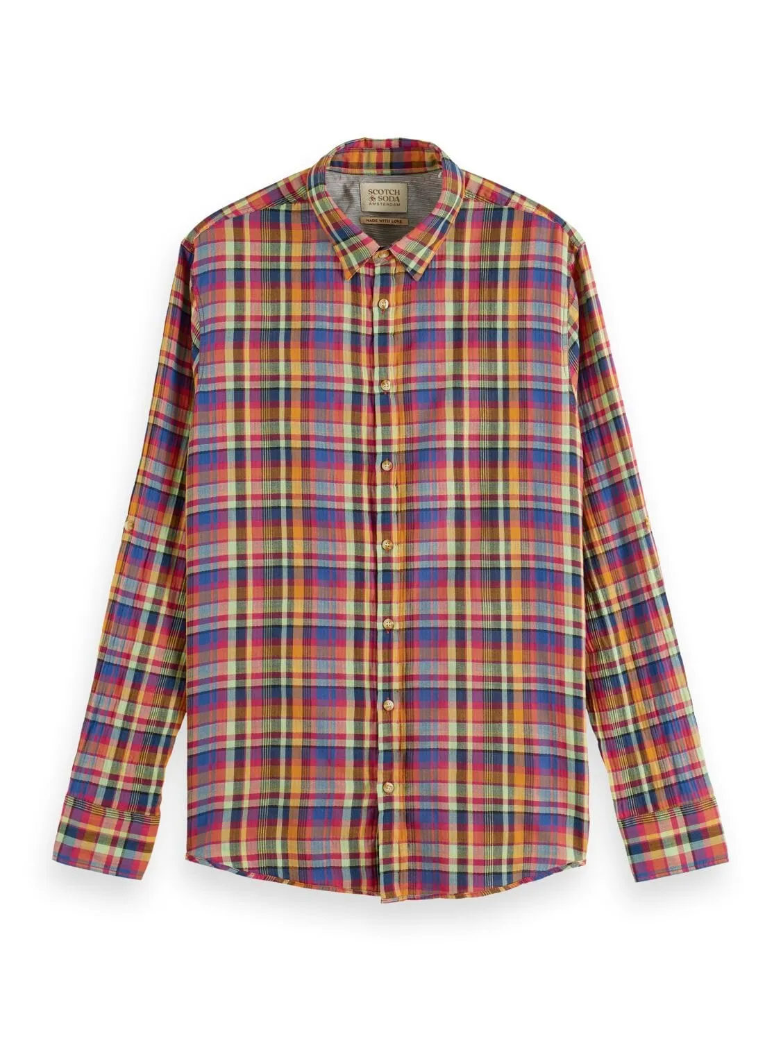 Lightweight Voile Seersucker Shirt sold by Plenty product image thumbnail 5