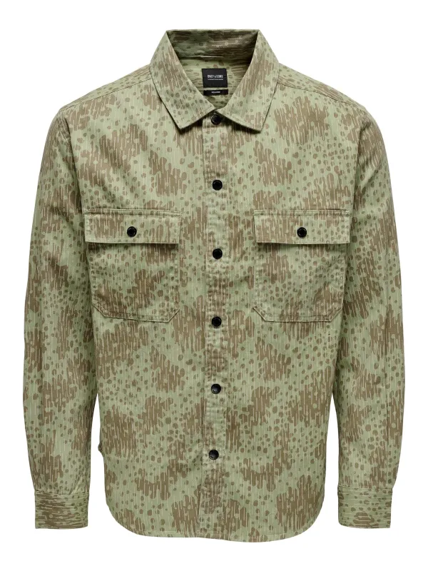 Steam All Over Print Shirt sold by Plenty