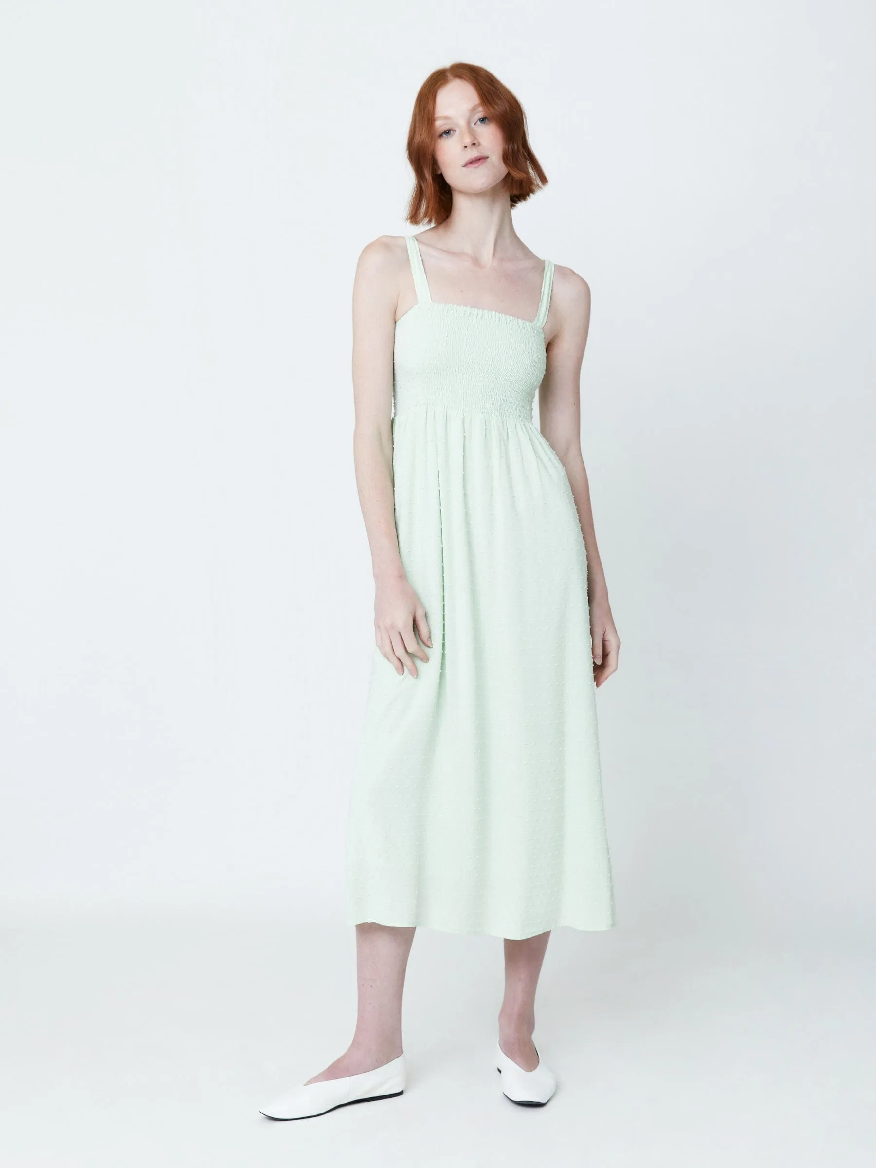 Swiss Dot Tonia Smocked Dress sold by Plenty product image thumbnail 5