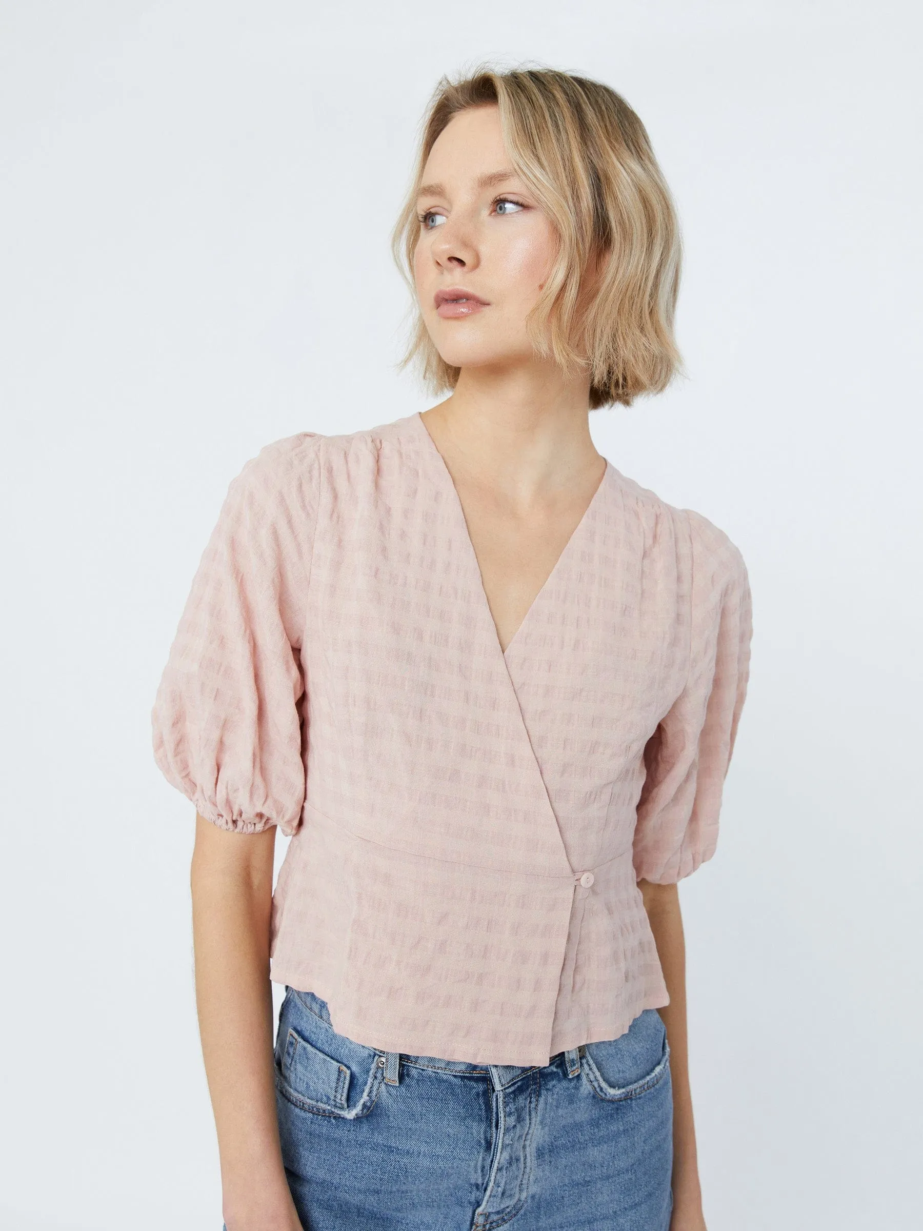 Alita Soft Peplum Blouse sold by Plenty product image thumbnail 5
