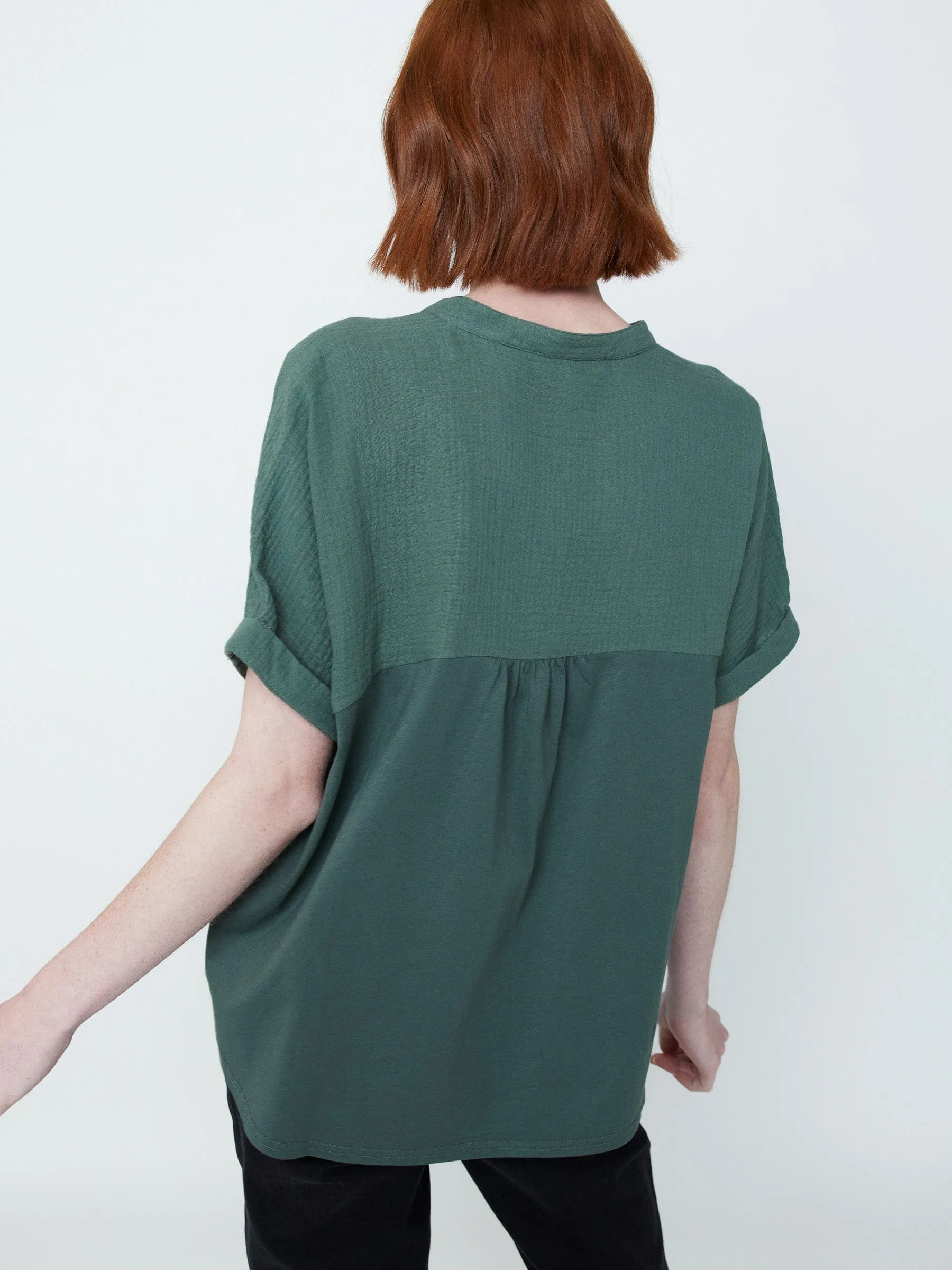 Cotton Gauze Miki Blouse sold by Plenty product image thumbnail 3