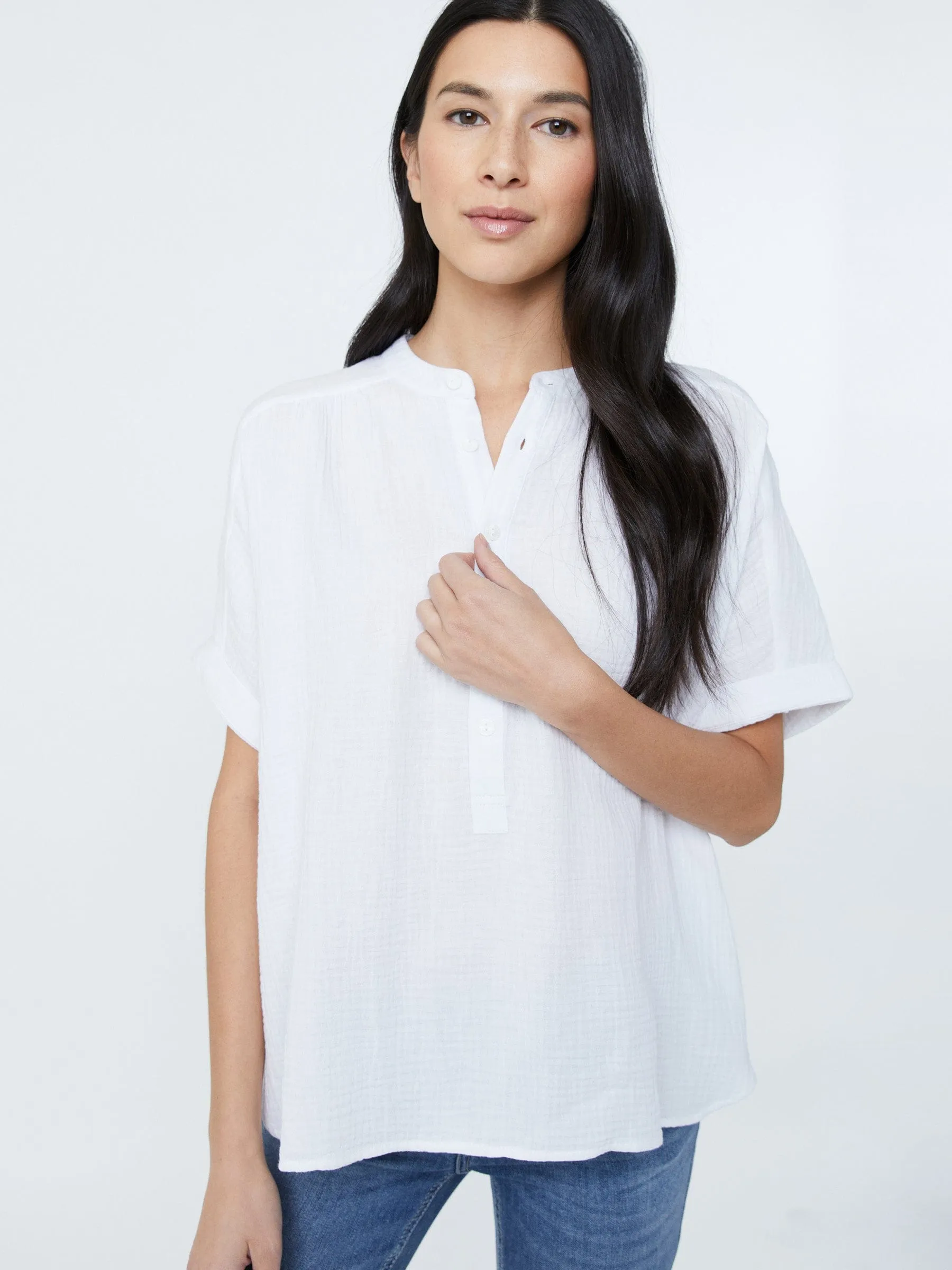 Cotton Gauze Miki Blouse sold by Plenty product image thumbnail 4
