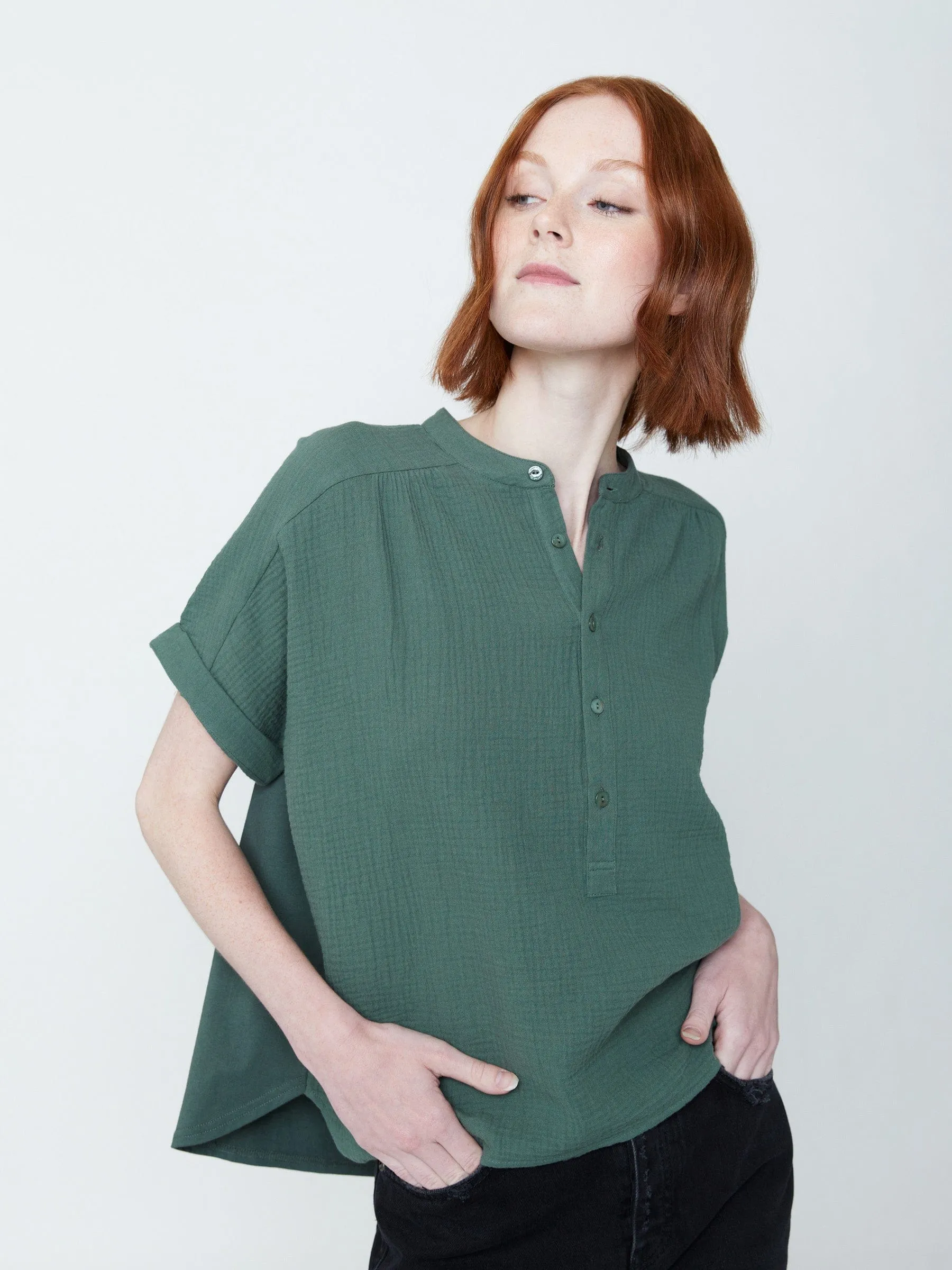 Cotton Gauze Miki Blouse sold by Plenty product image thumbnail 2