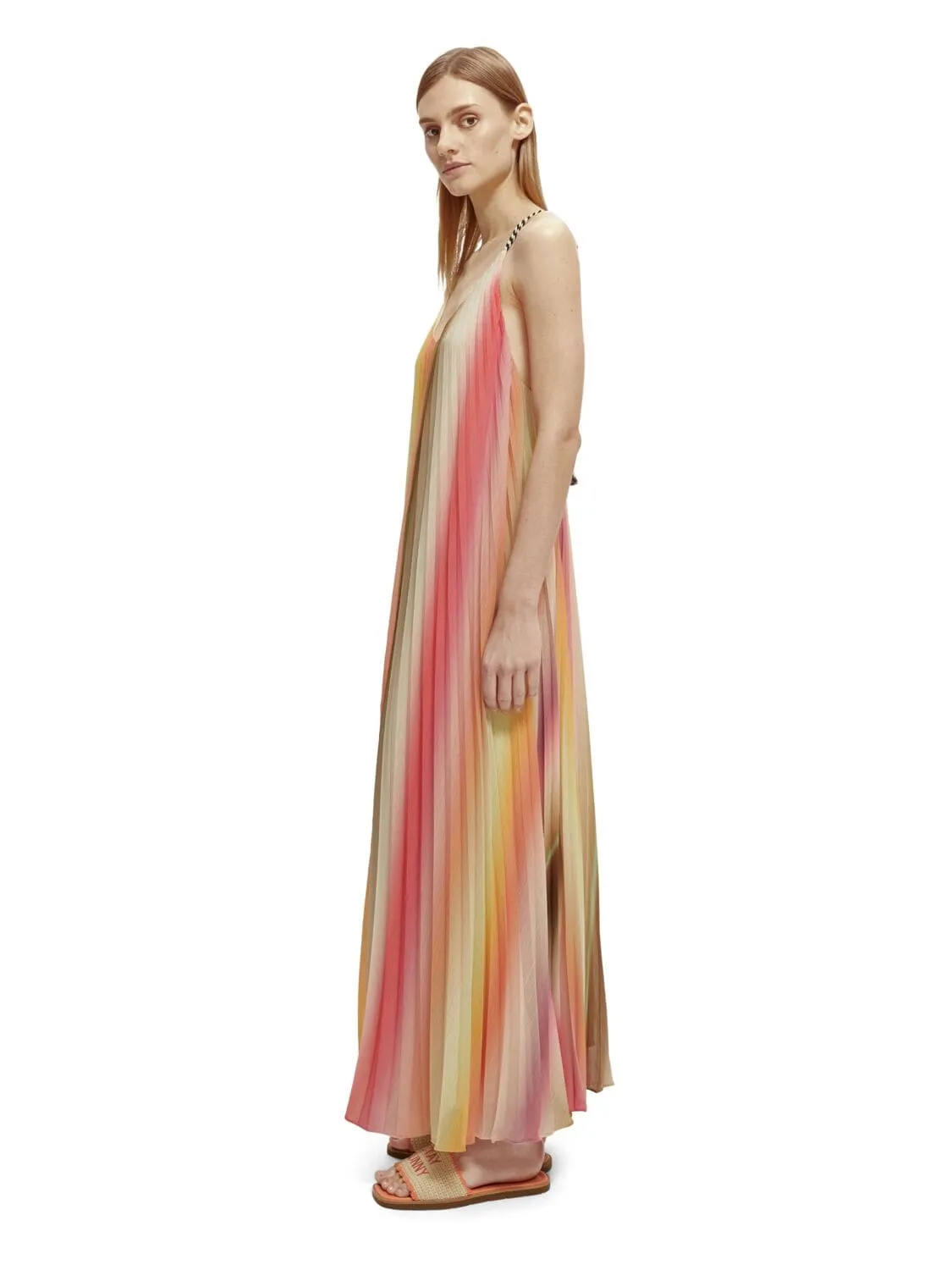Pleated Tank Top Maxi Dress sold by Plenty product image thumbnail 3