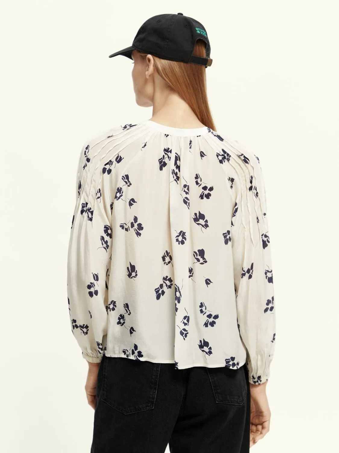 Lightweight Pintuck Blouse sold by Plenty product image thumbnail 2