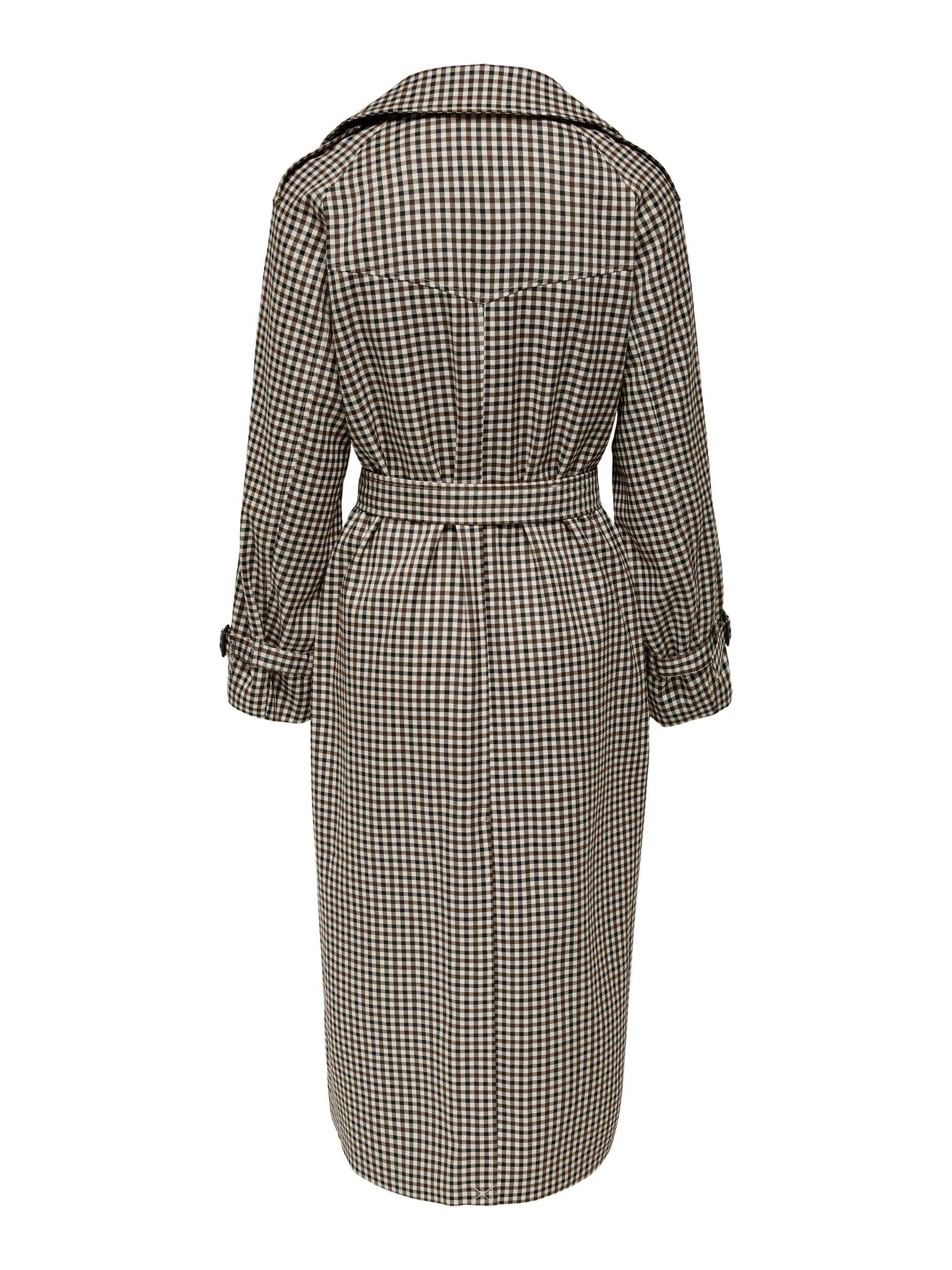 Chloe Check Trench Coat sold by Plenty product image thumbnail 2