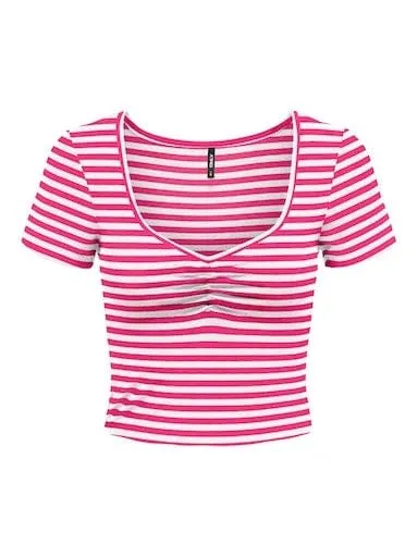 Belia Stripe Sweetheart Top sold by Plenty product image thumbnail 3