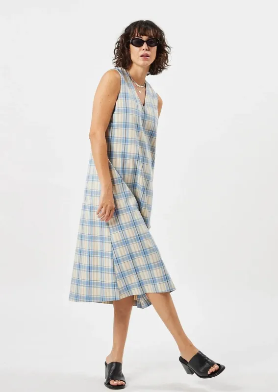 Lusio Midi Plaid Dress sold by Plenty